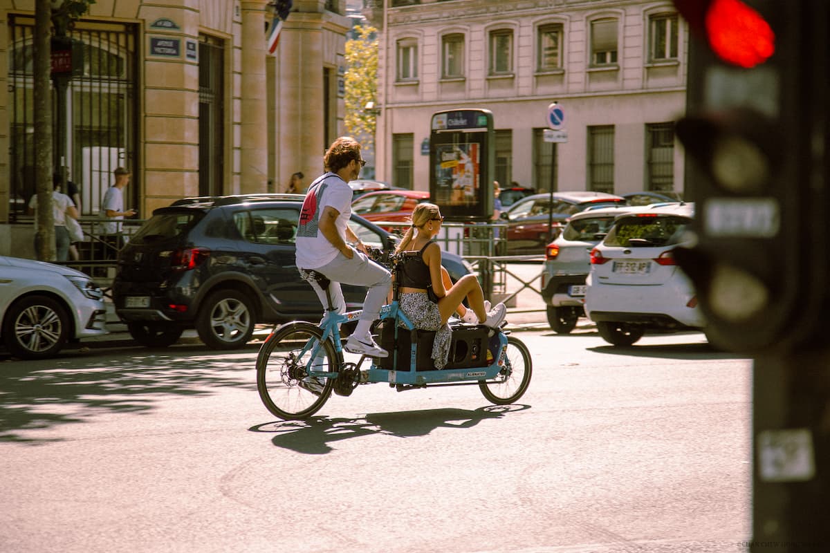 Vélo cargo en entreprise